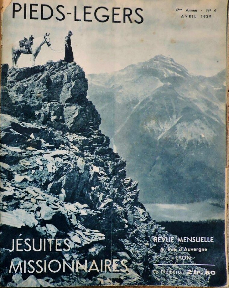 Jésuites missionnaires avril 1939