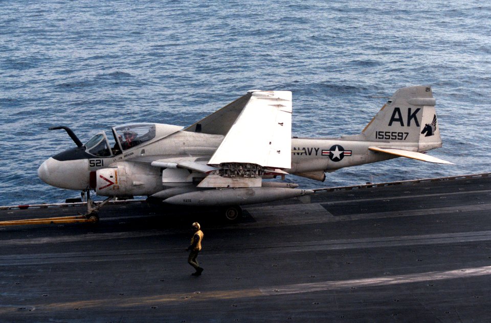KA-6D VA-55 CV-43 1986