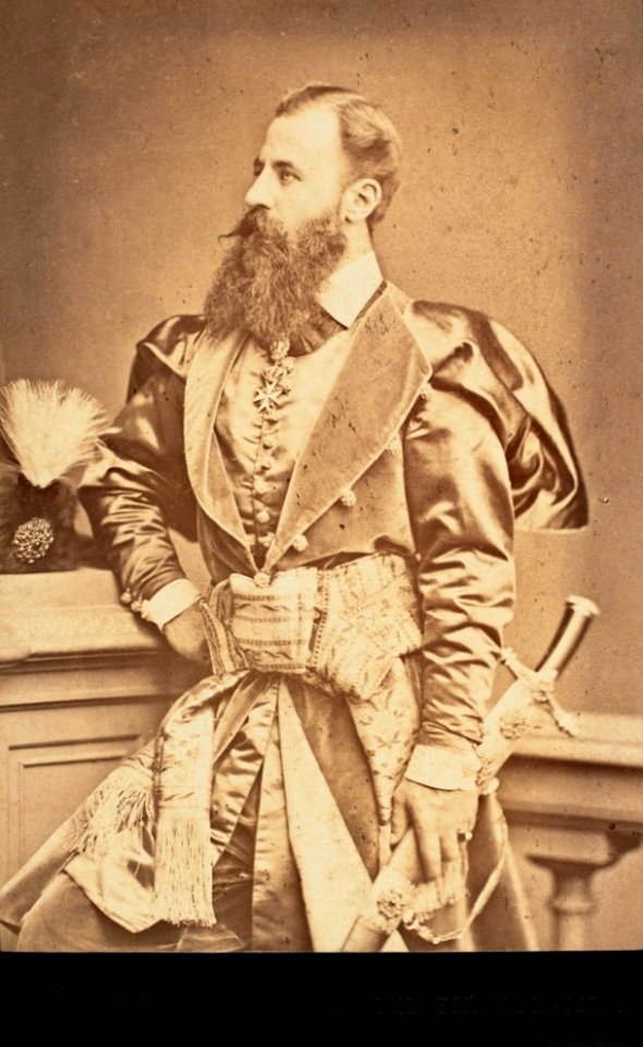 Józef Hussarzewski w kontuszu