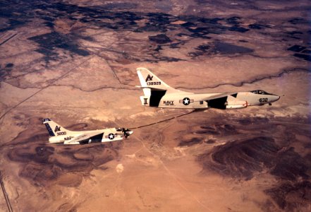 KA-3B VAQ-308 refueling A-7A VA-303 1970s