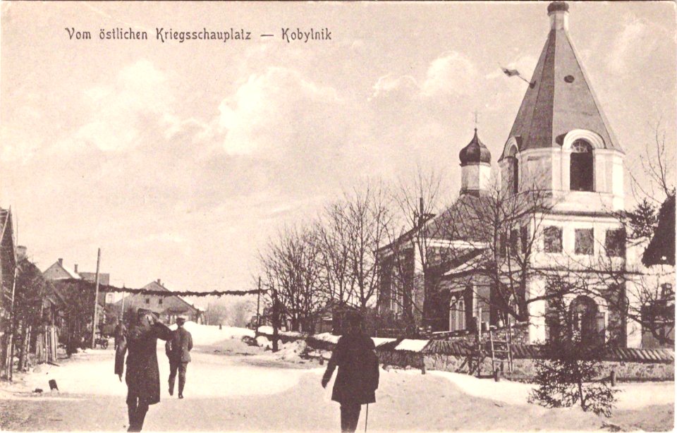 Kabylnik, Šemietaŭskaja-Rynak. Кабыльнік, Шэметаўская-Рынак (F. Krauskopf, 1916)