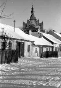 Jędrzejów. Kościół parafialny, 1939-1945