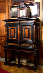Kabinetttskåp i rökrummet. Tidig barock - Hallwylska museet - 107090 photo