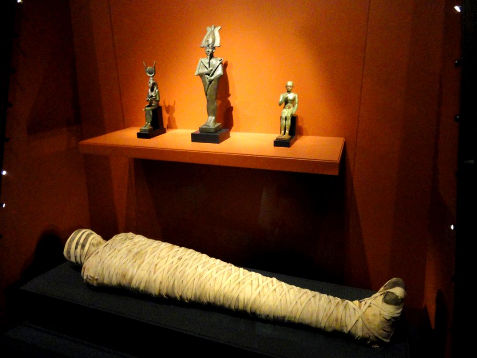 Kai-i-nefer mummy, Egypt, Late Period, 27th Dynasty to 31st Dynasty, 525-332 BCE - Nelson-Atkins Museum of Art - DSC08085