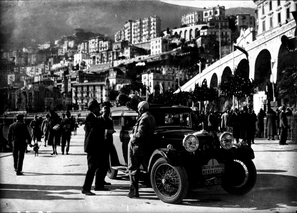 K. Brunell (Talbot) 1930 Rallye Monte-Carlo