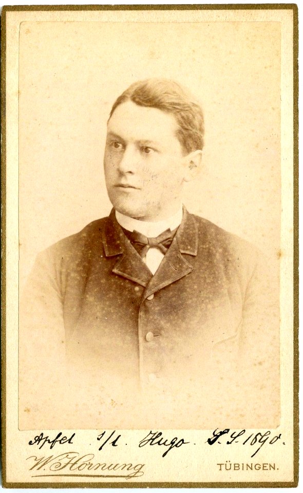 JW Hornung - Hugo Apfel 1890