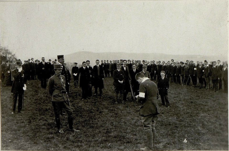 Kaiser Karl I. bei Jung Österreich am Roten Berg in Ober St. Veit (BildID 15552443)