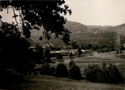 K.u.k.Feldspital Nr, 8-9 in Törl-Maglern. Gesamtansicht. (15-6.1917.) (BildID 15799013)