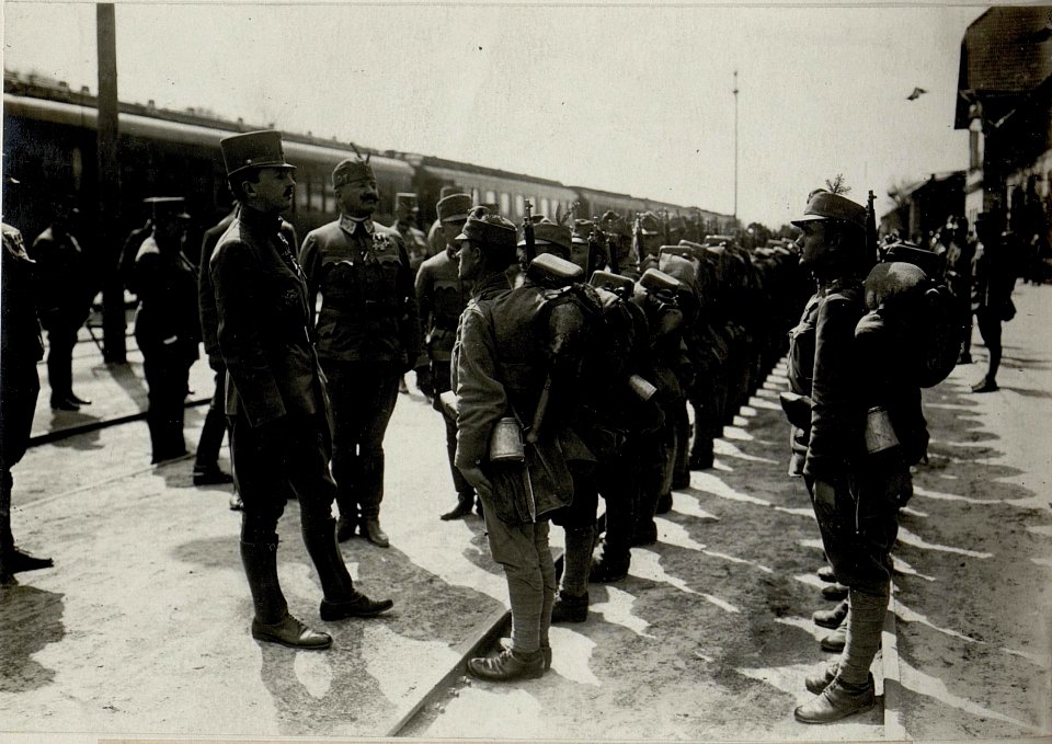 Kaiser Karl I. besucht die Armeegruppe Böhm-Ermolli in Busk (BildID 15552527)