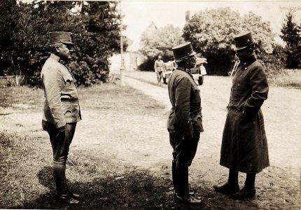 Kaiser Karl I. im Raum Snjatin am 29.7.1917 unmittelbar nach der erfolgreichen Gegenoffensive in Galizien (BildID 15566557)