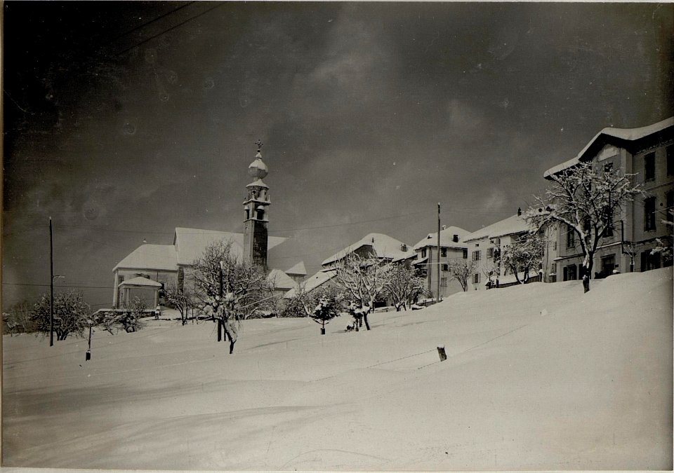 Kaiser Karl I. besucht das Plateau von Folgaria (Vielgereuth), 16.1.1917 (BildID 15549614)