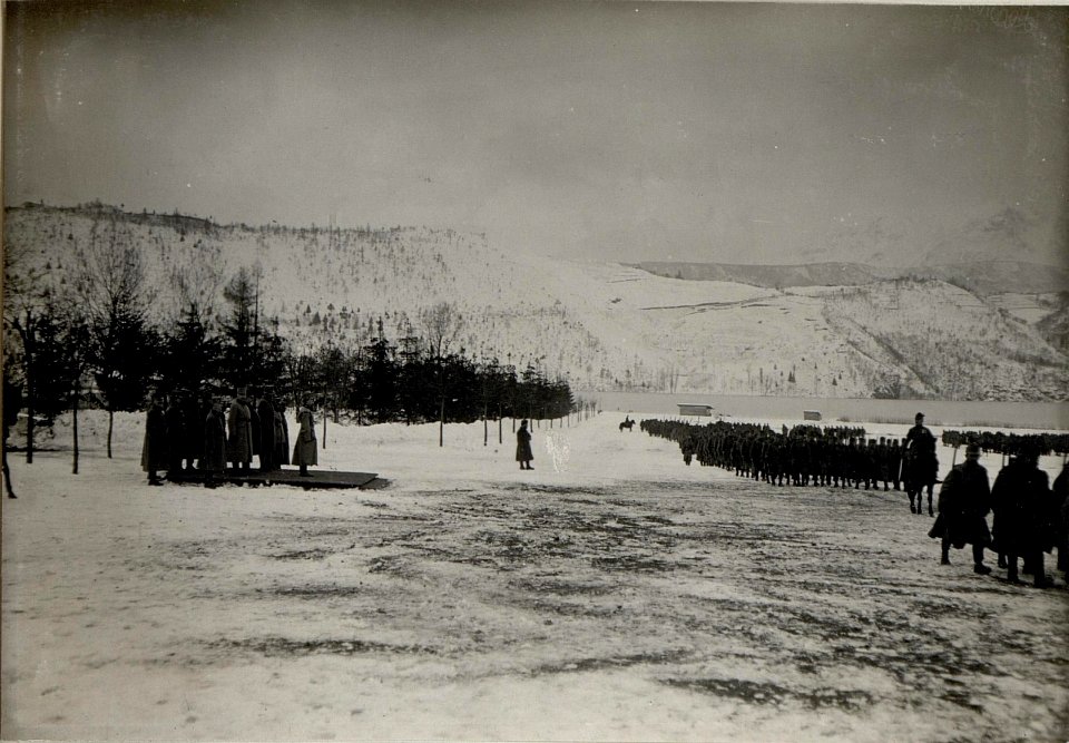 Kaiser Karl I. in Levico, 17.1.1917 (BildID 15549775)