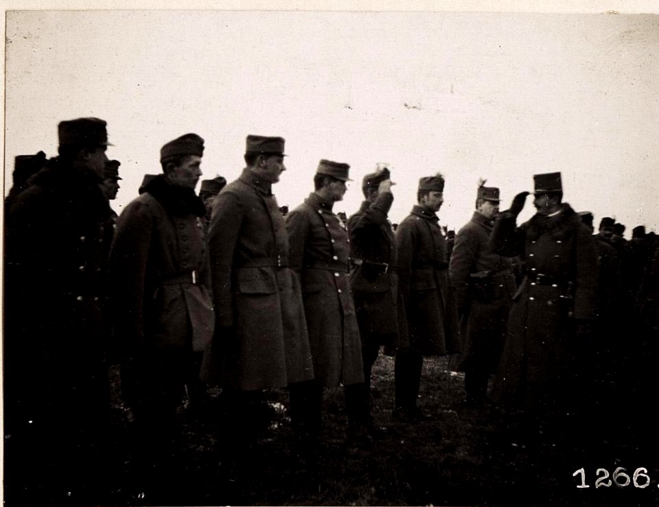 Kaiser Karl I. in Lubitow. (7-XII.1917.) (BildID 15711981)
