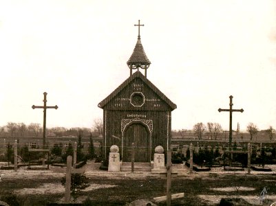 Jędrzejów. Podklasztorze. Cmentarz 1915