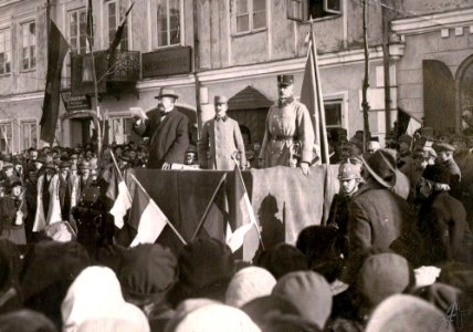 Jędrzejów. Rynek, 5.11.1916