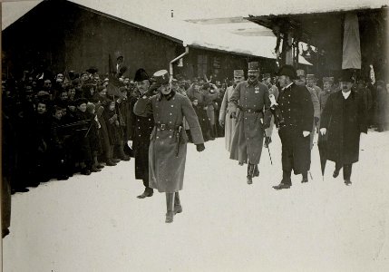 Kaiser Karl I. besucht Trient, 15.1.1917 (BildID 15549523)
