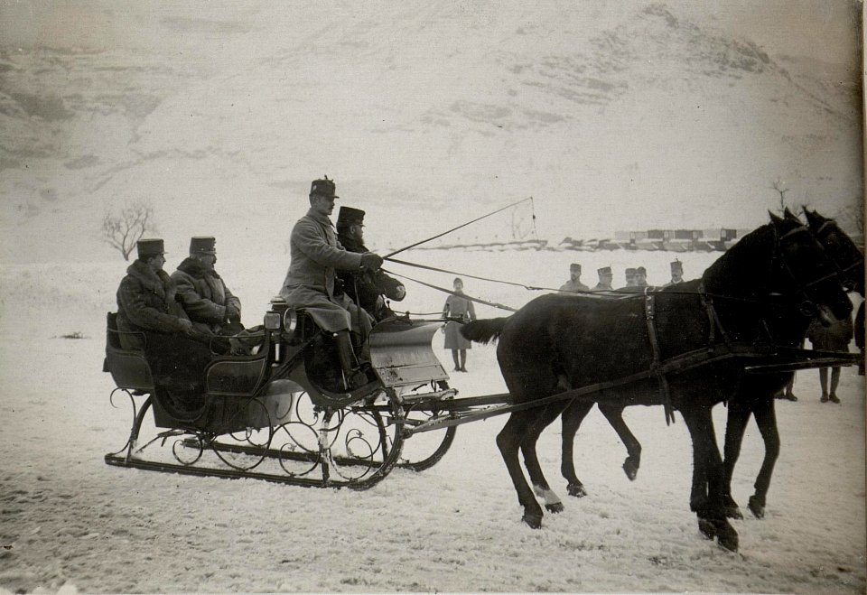 Kaiser Karl I. in Calliano, 16.1.1917 (BildID 15549586)