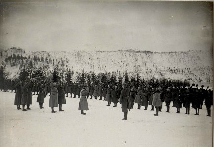 Kaiser Karl I. in Levico, 17.1.1917 (BildID 15549761)