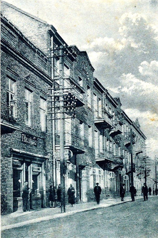 Jędrzejów. Ul. 11. Listopada, lata 30. XX wieku