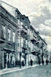 Jędrzejów. Ul. 11. Listopada, lata 30. XX wieku