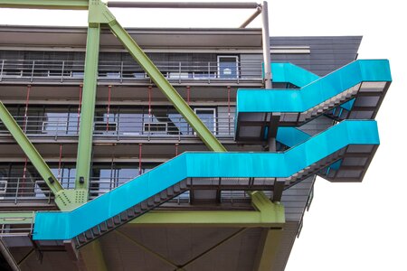 Media harbour building rhine