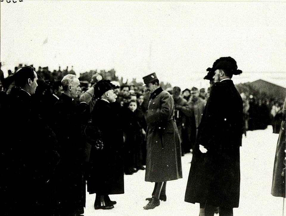 Kaiser Karl I., .Besuch in Trient,, Empfang durch die Zivilbehörde (BildID 15415246)