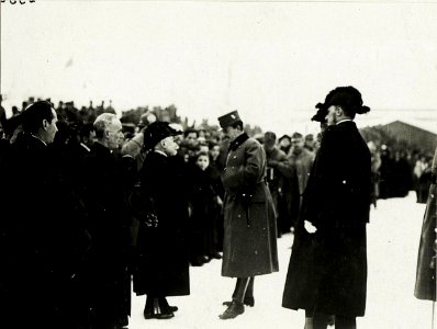 Kaiser Karl I., .Besuch in Trient,, Empfang durch die Zivilbehörde (BildID 15415246)