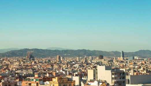 Catalonia cities views