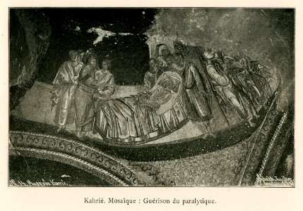 Kahrié Mosaïque- Guérison du paralytique - Barth Hermann - 1913