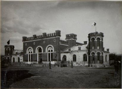 K.u.k. Feldspital 5-9 in Sadagora. Israelitischer Tempel. (BildID 15449026)