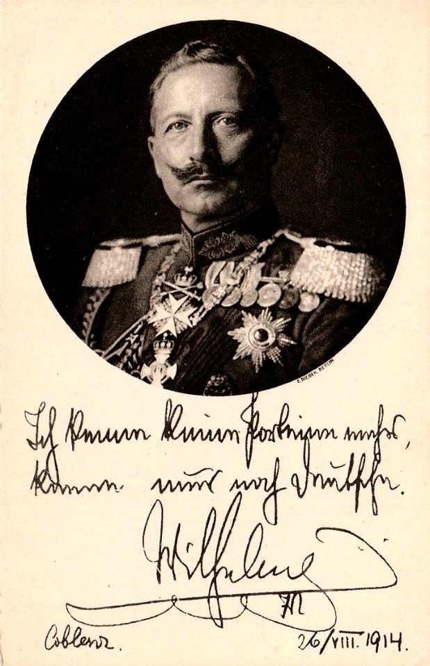 Kaiser Wilhelm II - Ich kenne keine Parteien mehr, 1914
