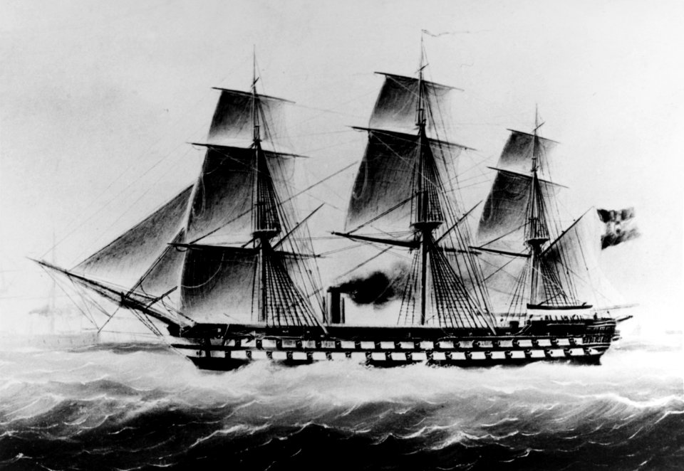 Kaiser (ship, 1859) - NH 87010