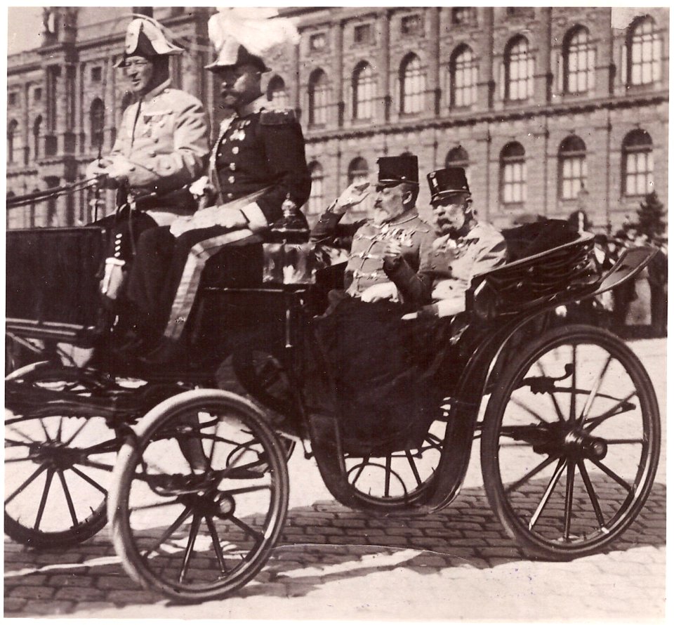 Kaiser Franz Joseph I und König Eduard VII