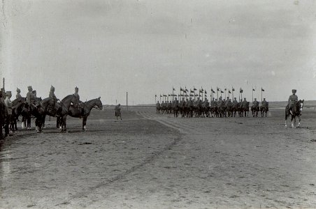 Kaiserin Geburtstagfeier.Defilierung preußischer Potsdamer Garde Ulanen. (BildID 15656099)