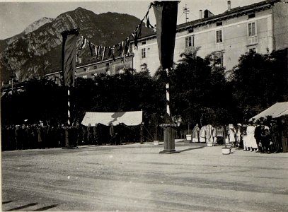 Kaiserfeier, Gottesdienst auf der Piazza d'Armi in Trient (BildID 15628000)