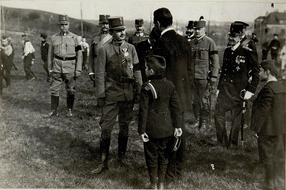 Kaiser Karl I. bei Jung Österreich am Roten Berg in Ober St. Veit (BildID 15552464)