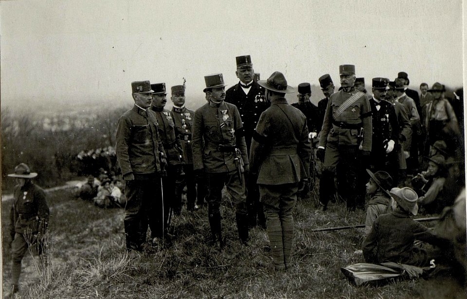 Kaiser Karl I. bei Jung Österreich am Roten Berg in Ober St. Veit (BildID 15552492)