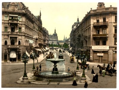 Kaiserstrasse, Frankfort on Main (i.e. Frankfurt am Main), Germany-LCCN2002713666