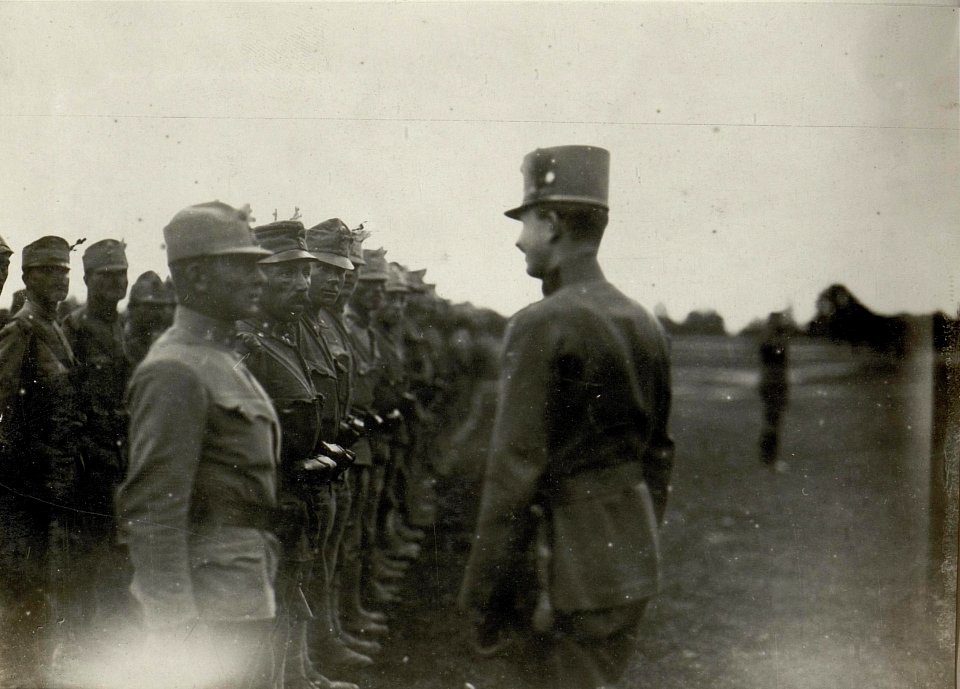 Kaiser Karl I. besucht das 9. Korps in Podhorce (BildID 15544321)