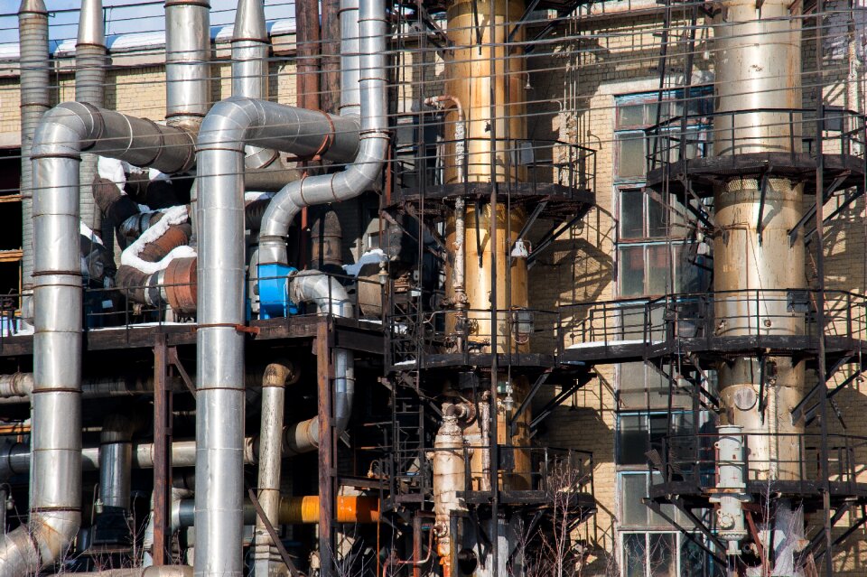 Chemical pollution refinery