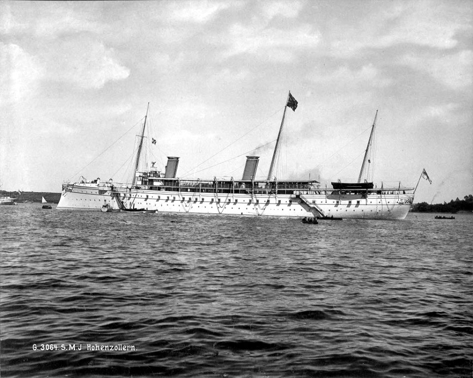 Kaiseryacht HOHENZOLLERN (Kiel 49.440)