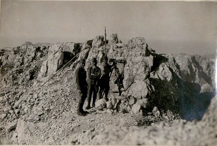 Kaisrl.Hoheit Erzh.Heinrich Ferdinand am Wischberg. (24-7.1917.) (BildID 15801833)