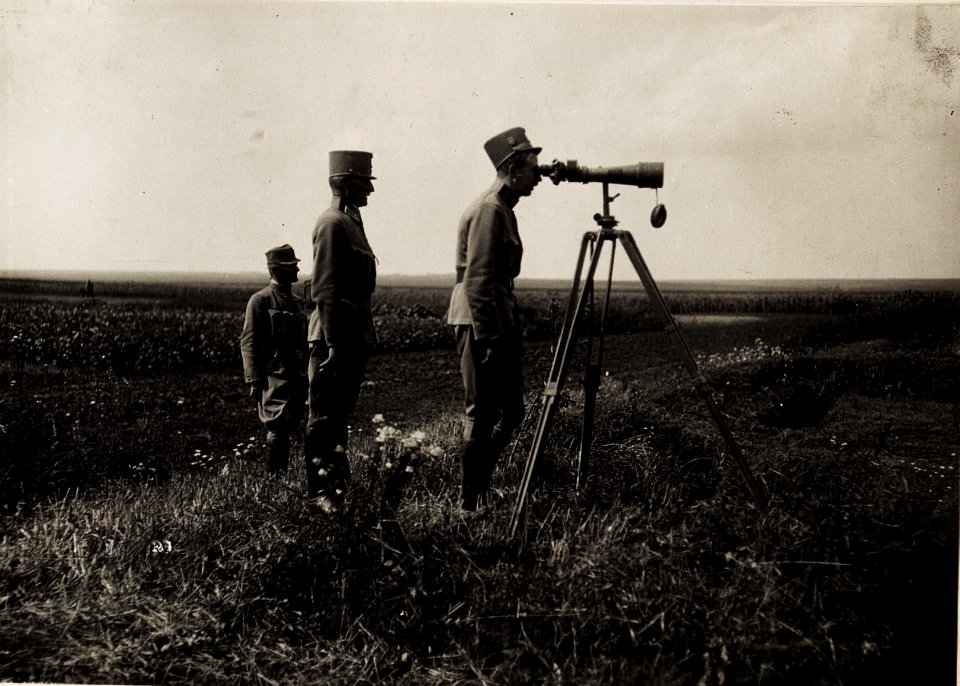 Kaiser Karl I. im Raum Snjatin am 29.7.1917 unmittelbar nach der erfolgreichen Gegenoffensive in Galizien (BildID 15566641)