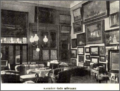 Kacziány Ödön műterme, Vasárnapi Ujság, 1917