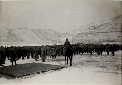 Kaiser Karl I. in Levico, 17.1.1917 (BildID 15549796)