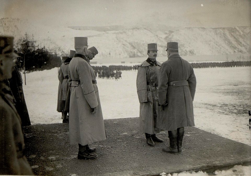 Kaiser Karl I. in Levico, 17.1.1917 (BildID 15549824)