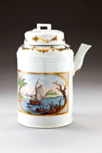 Kaffekanna från 1700-talets slut - Hallwylska museet - 93757