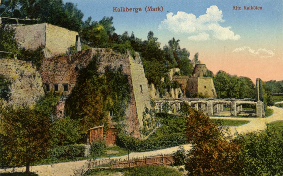 Kalkberge (Mark), Brandenburg - Alte Kalköfen (2) (Zeno Ansichtskarten)