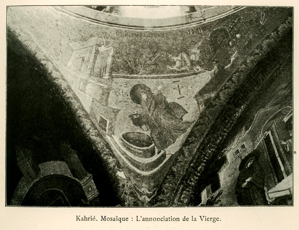 Kahrié Mosaïque- L'annonciation de la Vierge - Barth Hermann - 1913