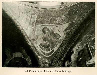 Kahrié Mosaïque- L'annonciation de la Vierge - Barth Hermann - 1913